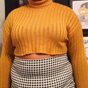 Forever21+ Crop Sweater